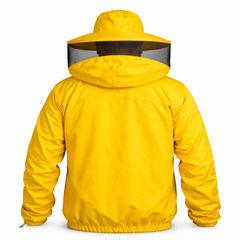 Beekeeping Jacket Cotton With Round Veil Fencing-Urbansbee