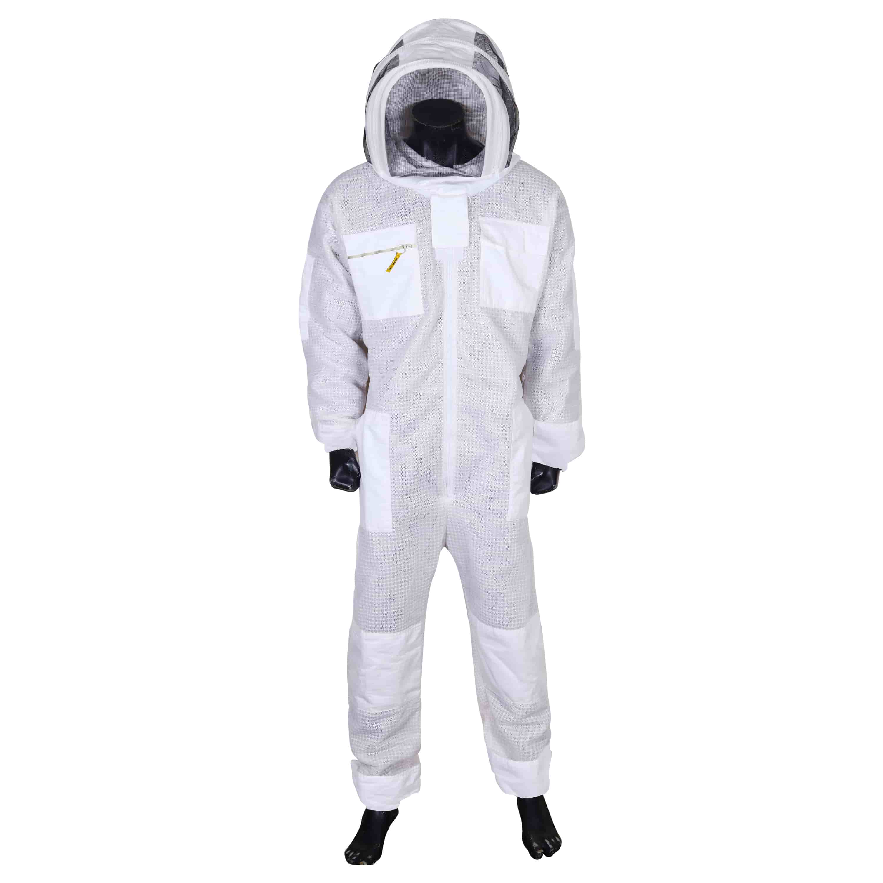 Tuta apicoltore bianca ventilata