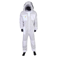 Tuta apicoltore bianca ventilata