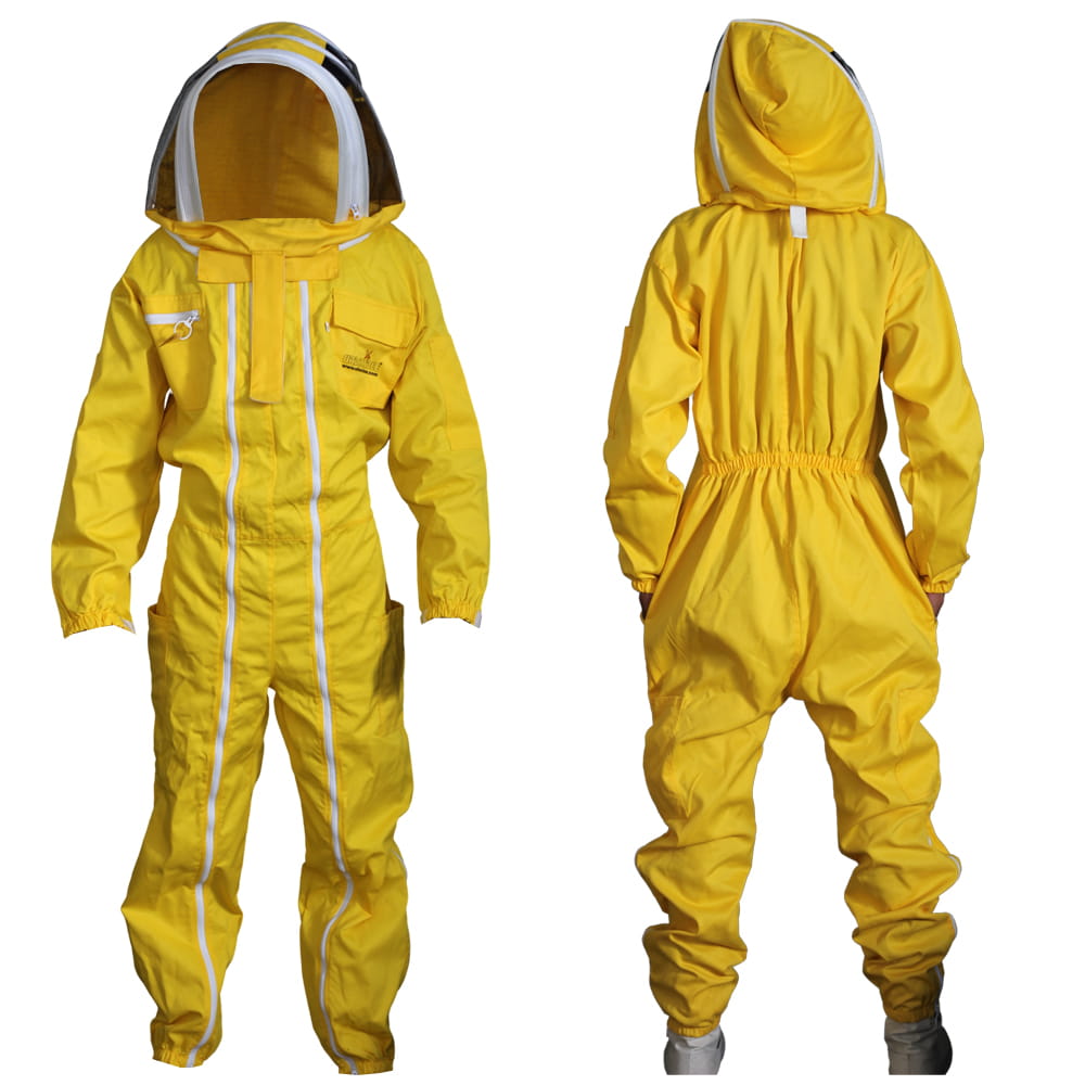 Tuta apicoltore cotone gialla