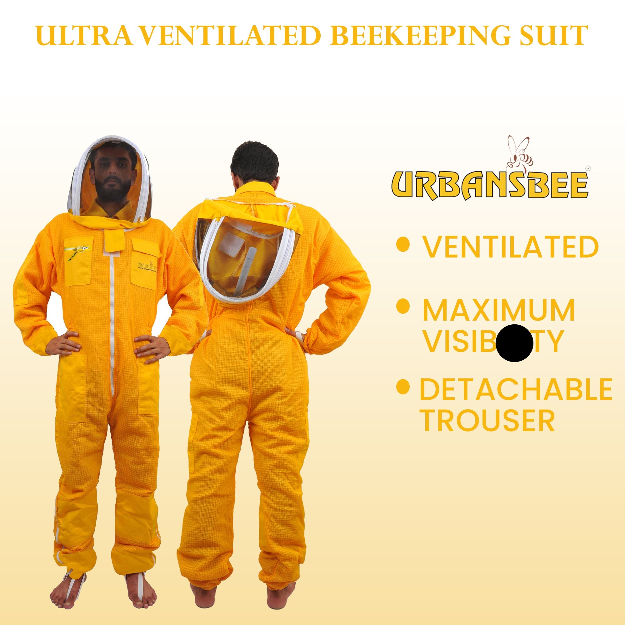 Tuta apicoltore ventilata beige