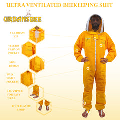 Tuta apicoltore ventilata beige