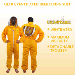 Tuta apicoltore ventilata gialla