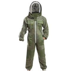 Tuta apicoltore ventilata verde oliva