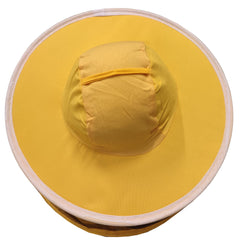 cappello apicoltore policotone con velo maglia rotonda