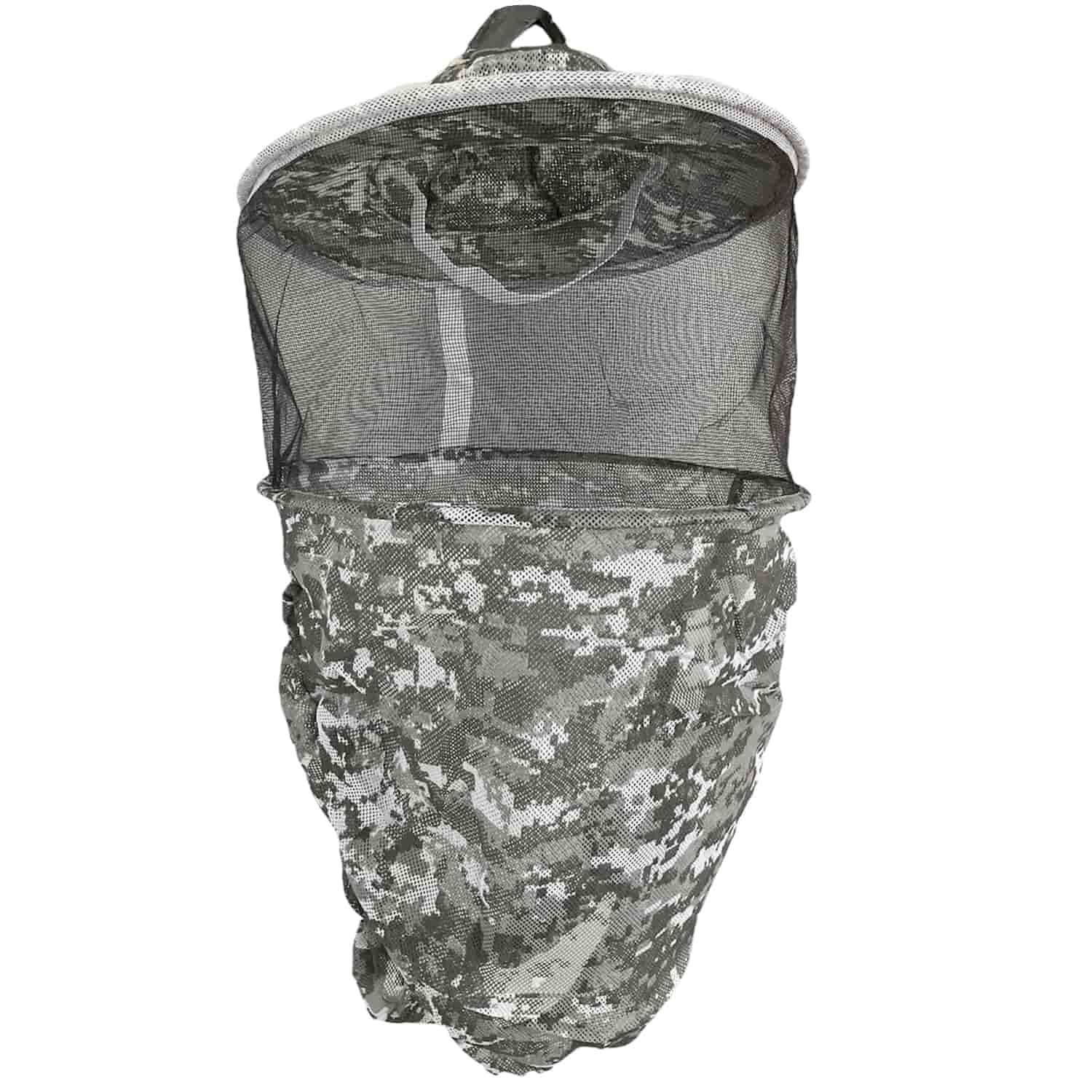 cappello apicoltore policotone con velo rotondo e cappuccio