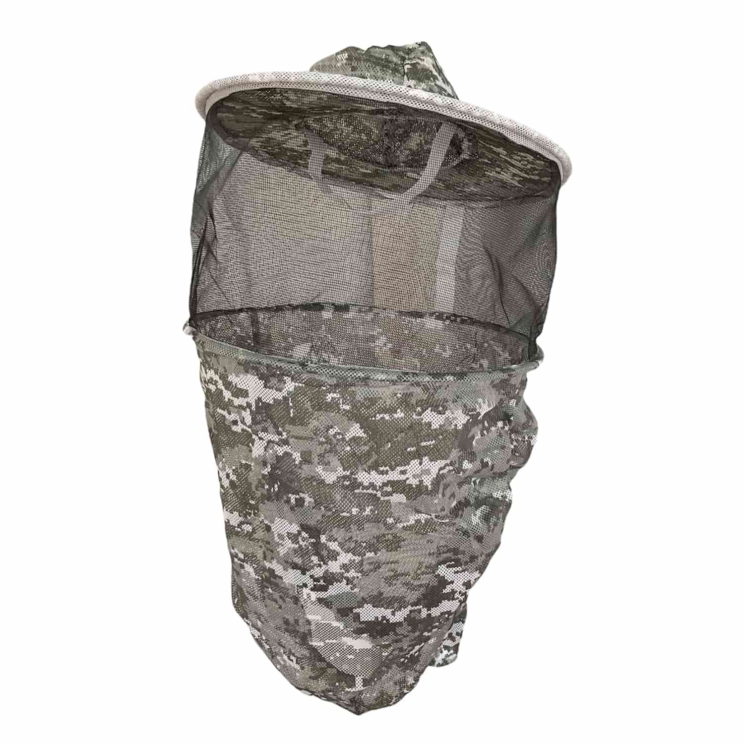 cappello apicoltore policotone con velo rotondo e cappuccio