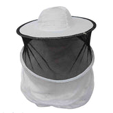 cappello apicoltore policotone con velo rotondo protettivo