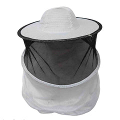 cappello apicoltore policotone con velo rotondo protettivo