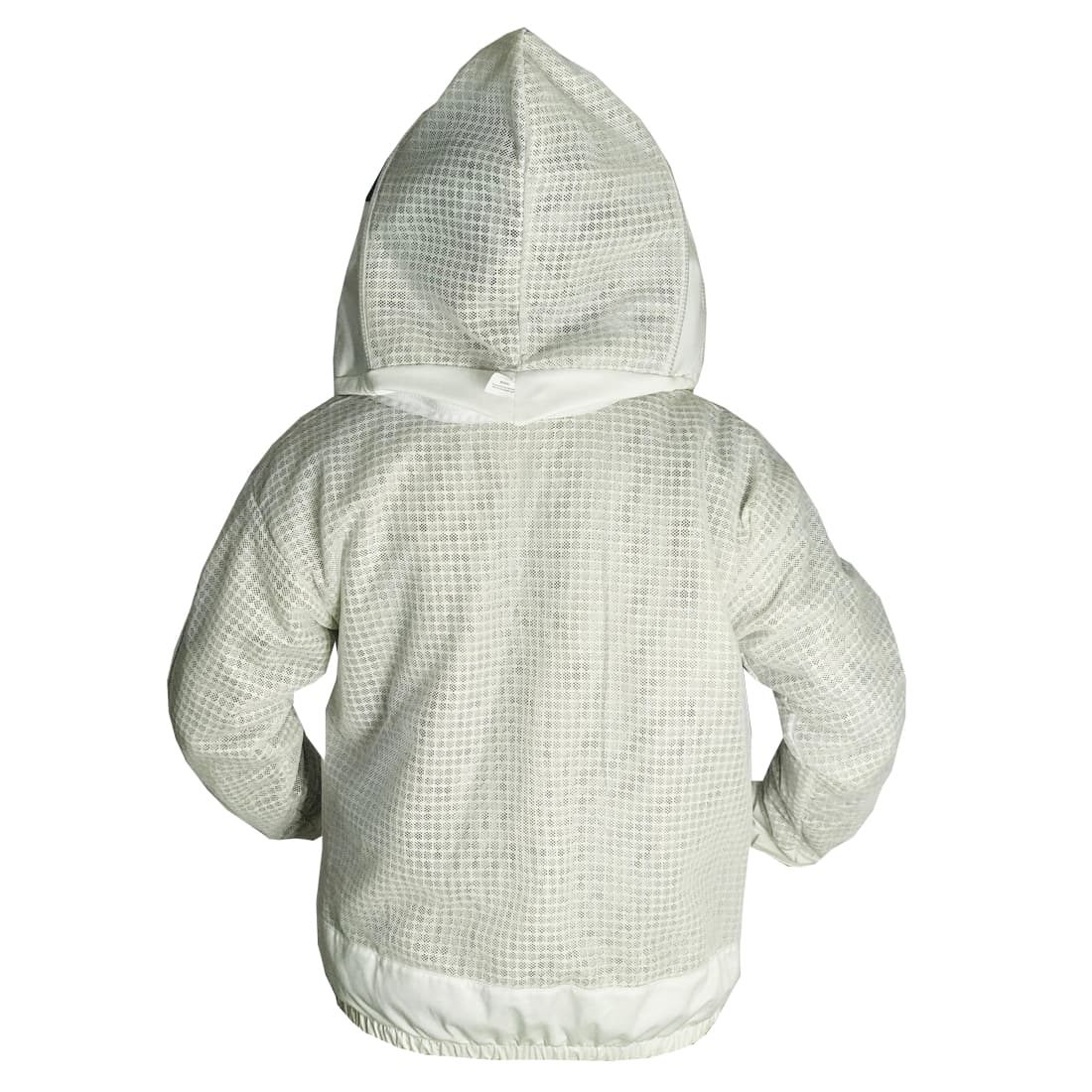giacca apicoltore bianca 3 strati mesh con velo fantasia