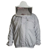 giacca apicoltore bianca con velo quadrato