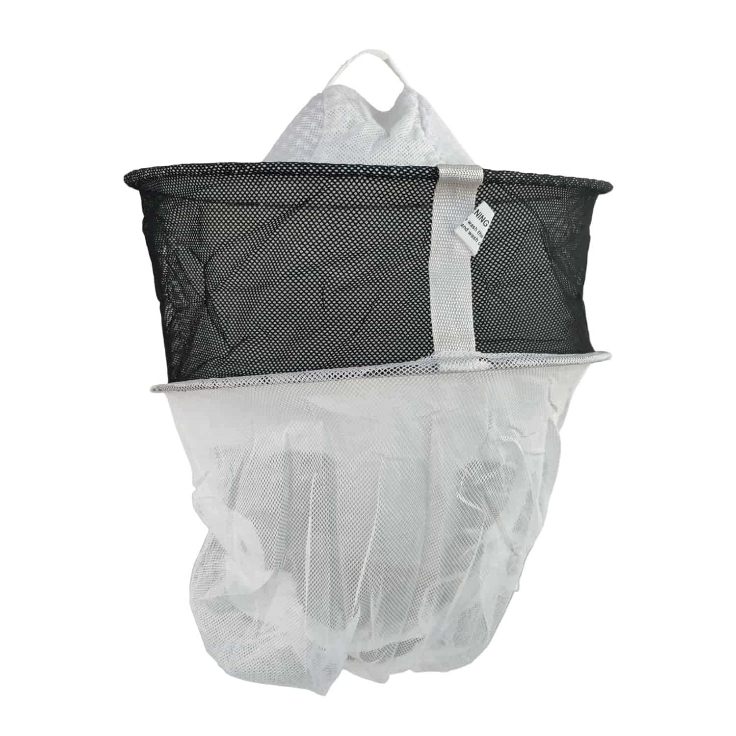 velo apicoltore fantasia in policotone con rete oversize