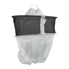 velo apicoltore fantasia in policotone con rete oversize