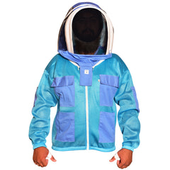 Mesh Ventilation Beekeeping Jacket with Fancy Veil