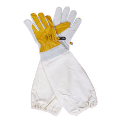 guanti apicoltore in pelle sintetica ergonomici