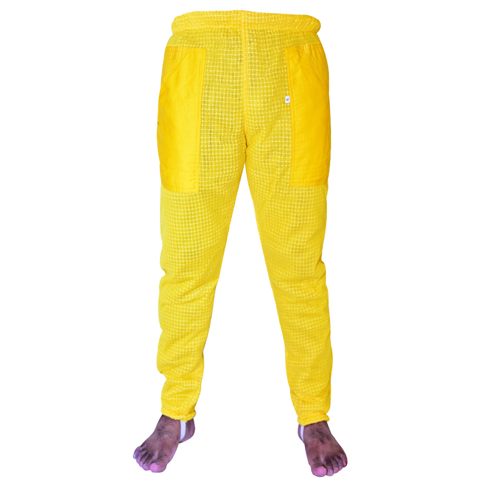 pantalone apicoltore giallo ventilato