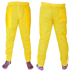 pantalone apicoltore giallo ventilato