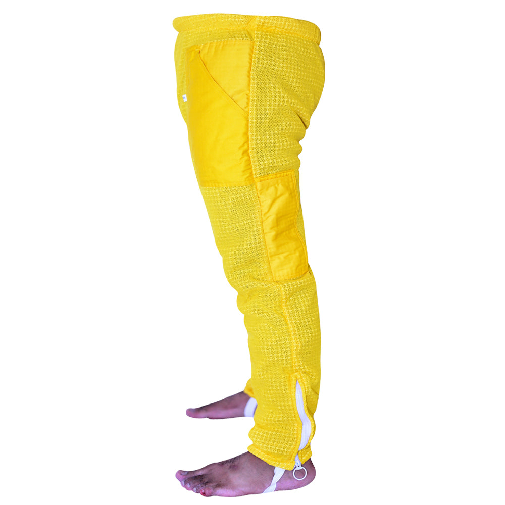 pantalone apicoltore giallo ventilato