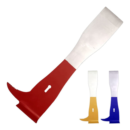 raschietto acciaio inox per alveare manico ergonomico