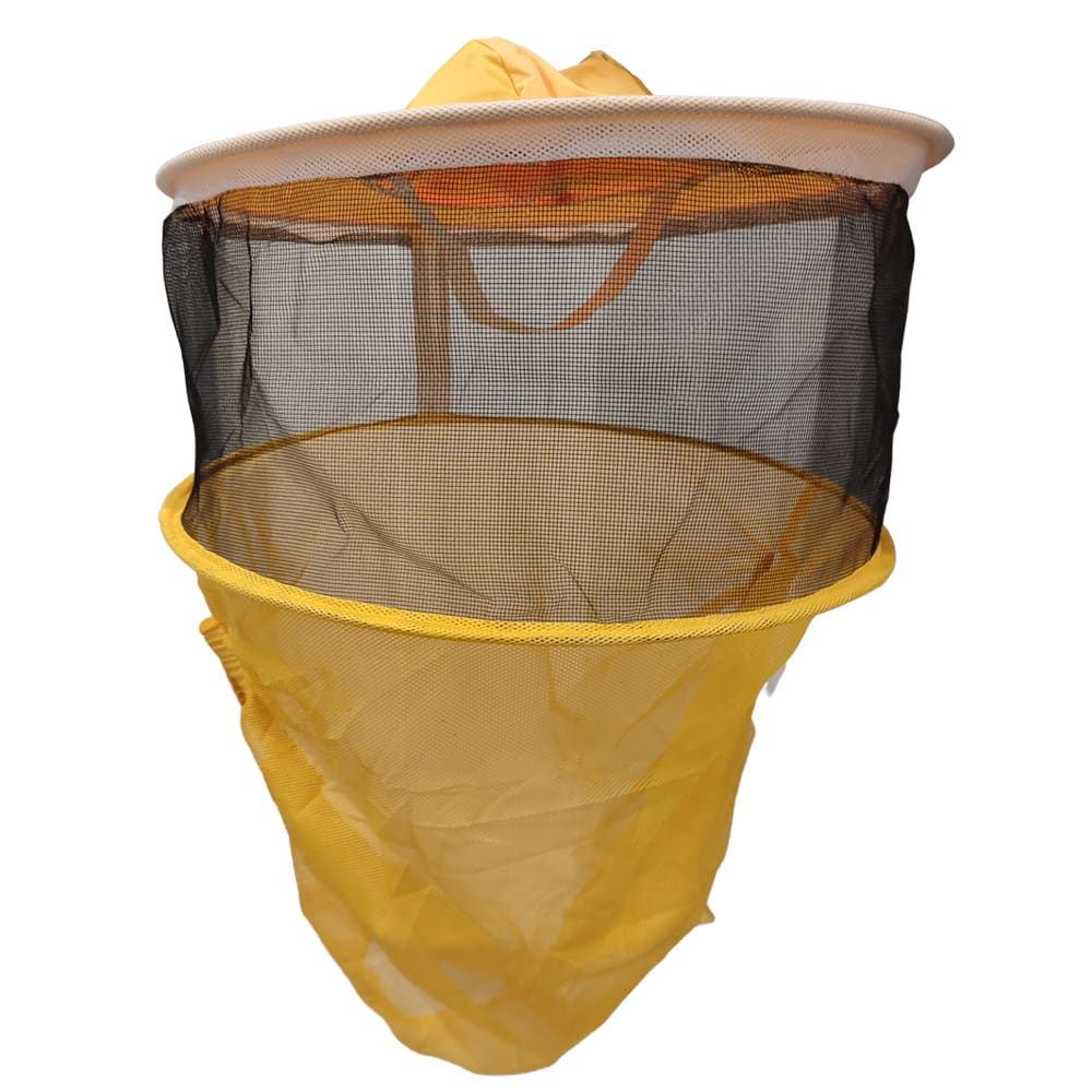 Chapeau d'apiculteur en polycoton à maille ronde - Urbansbee