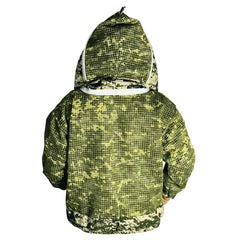 Veste d'apiculture camouflage Urbansbee pour homme/femme avec voile