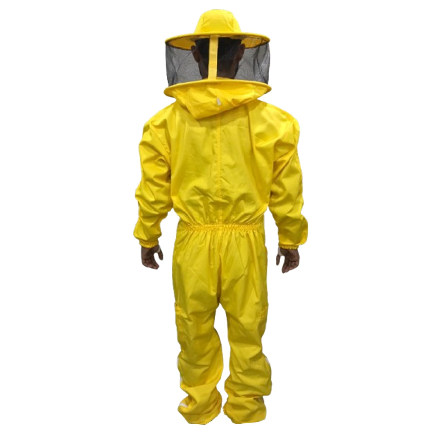 Traje antipicaduras de algodón de apicultura para abejas con velo de esgrima de astronauta