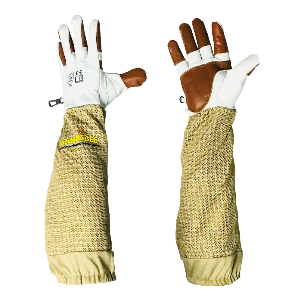 Gants de protection pour apiculture à manchette longue - Urbansbee
