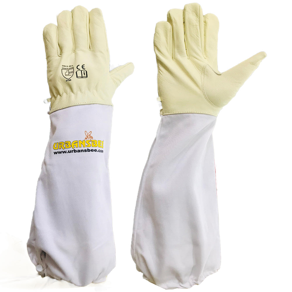 Gants de protection pour apiculture en cuir - Urbansbee