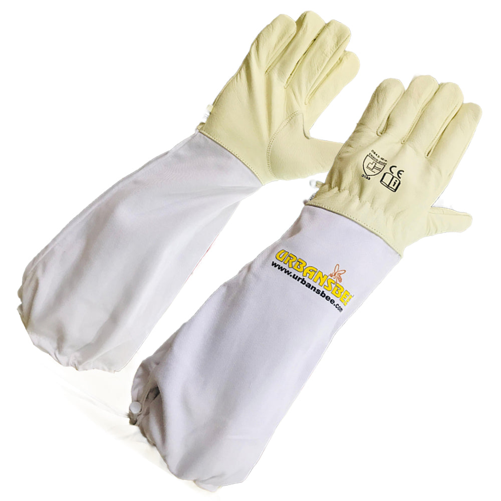 Gants de protection pour apiculture en cuir - Urbansbee