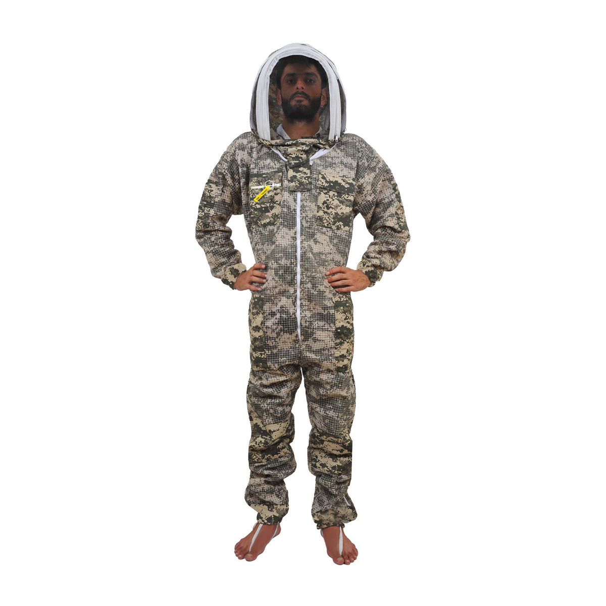 Beekeeper Ventilated Suit with Round Veil Pattern - Urbansbee