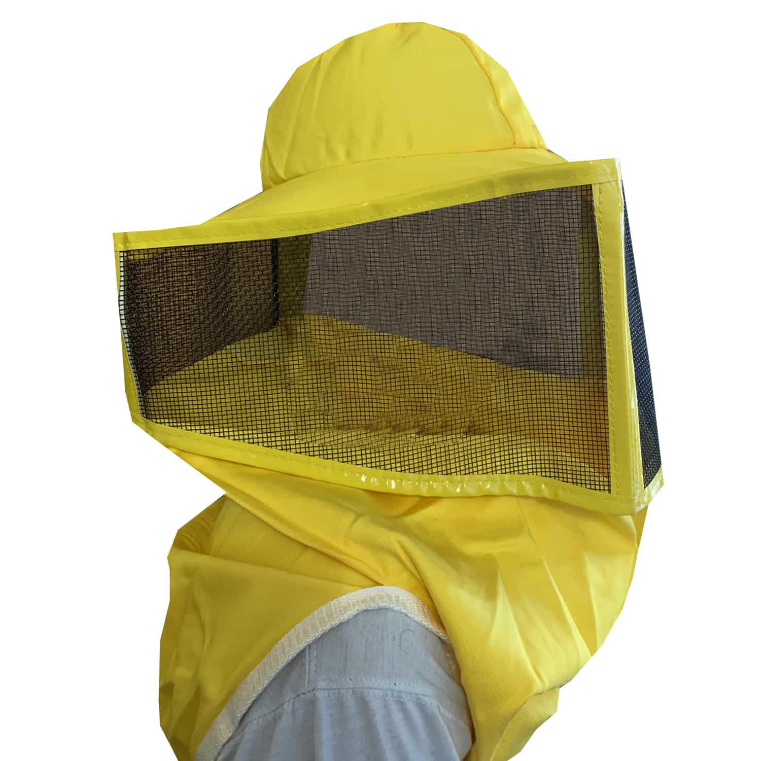 Chapeau d'apiculteur avec voile de protection carré - Urbansbee
