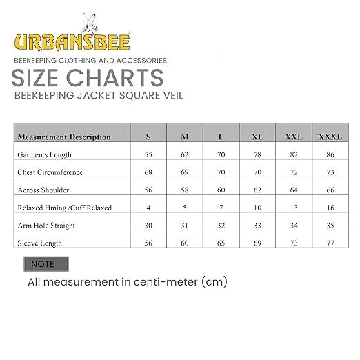 White Beekeeping Jacket With Round Veil Fencing-Urbansbee