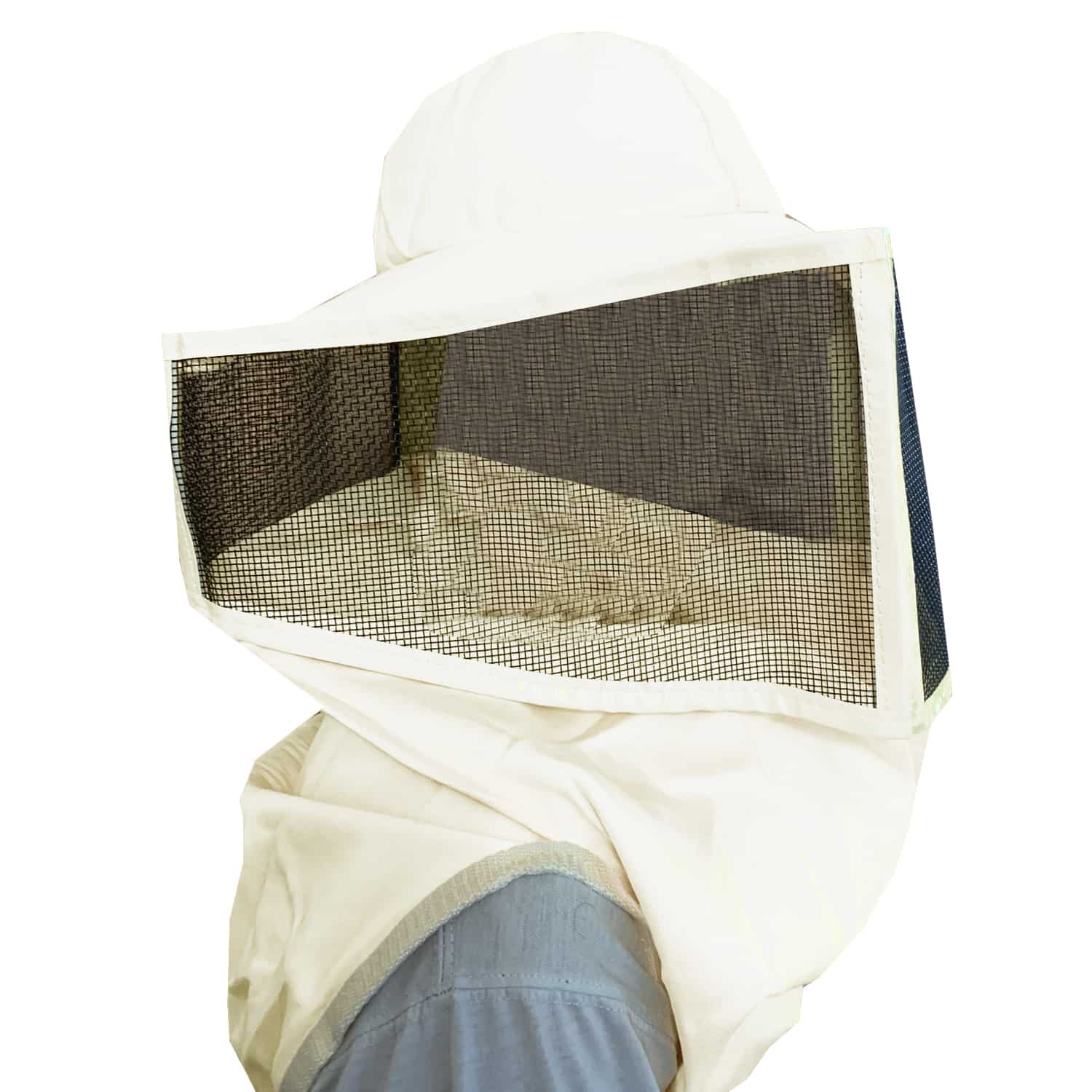 cappello apicoltore con velo quadrato protettivo