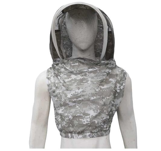 cappello apicoltore ventilato fantasia con velo