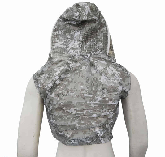 cappello apicoltore ventilato fantasia con velo