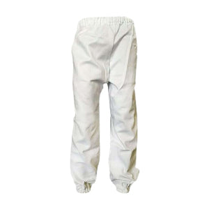 pantalone apicoltore puro cotone con elastici e tasca