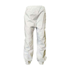 pantalone apicoltore puro cotone con elastici e tasca