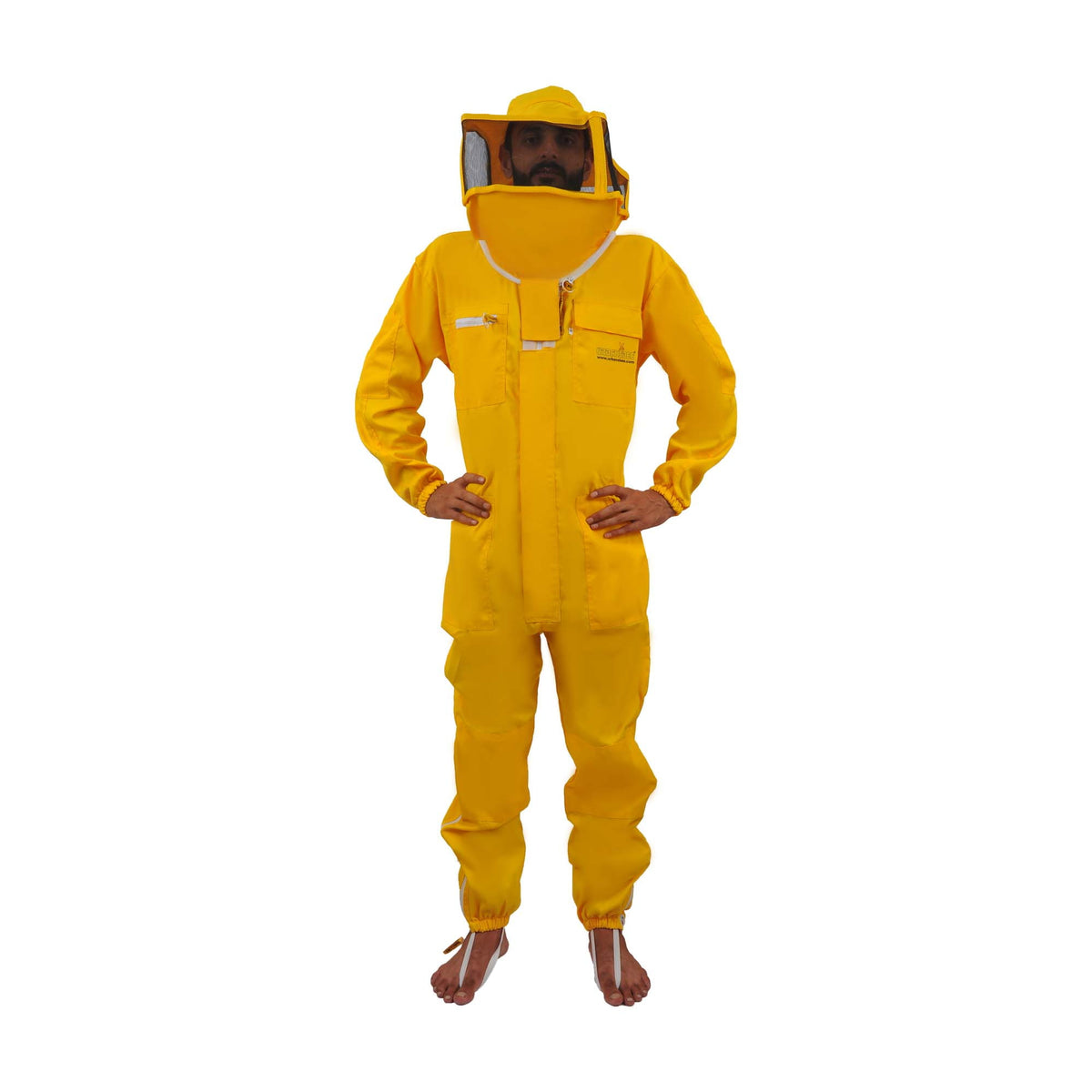 Costume d'apiculteur en coton avec chapeau carré Urbansbee