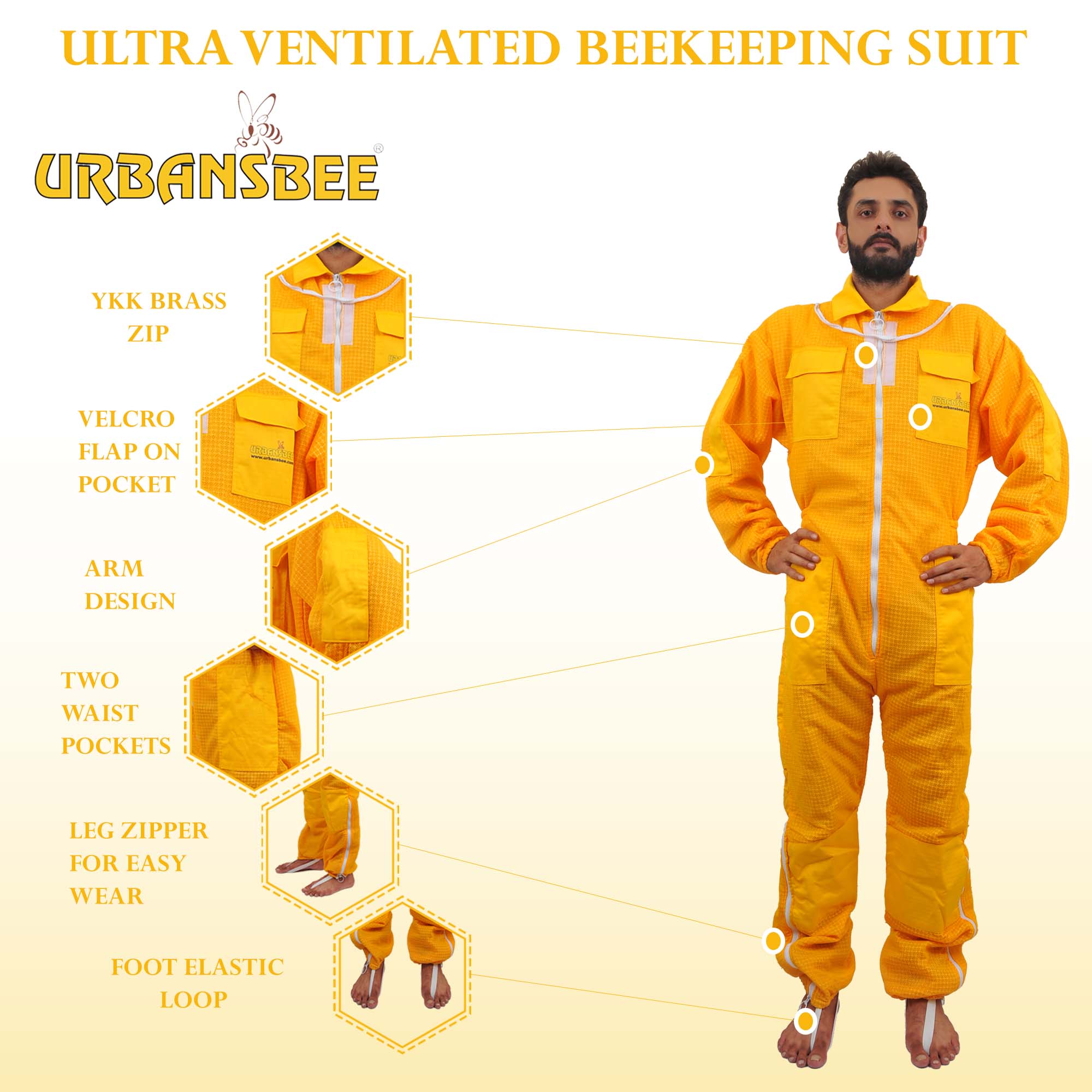 Arnia Per Api Completa Tuta Astronauta Pro Ventilata Con Maschera