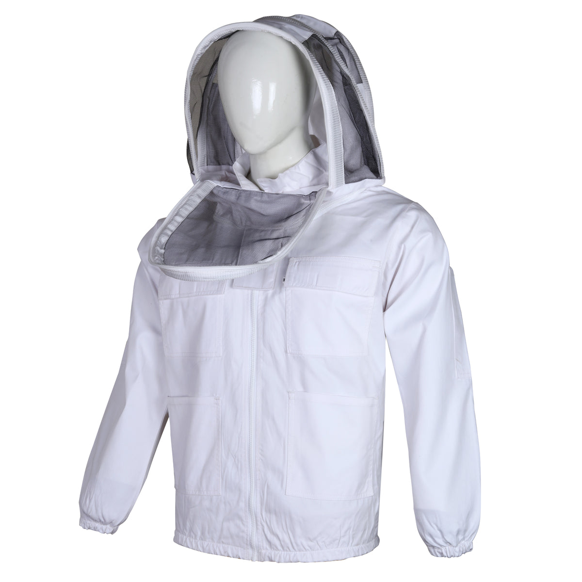 Beekeeping Cotton Anti-sting Shirt For Bees With Astronaut Fencing Veil
