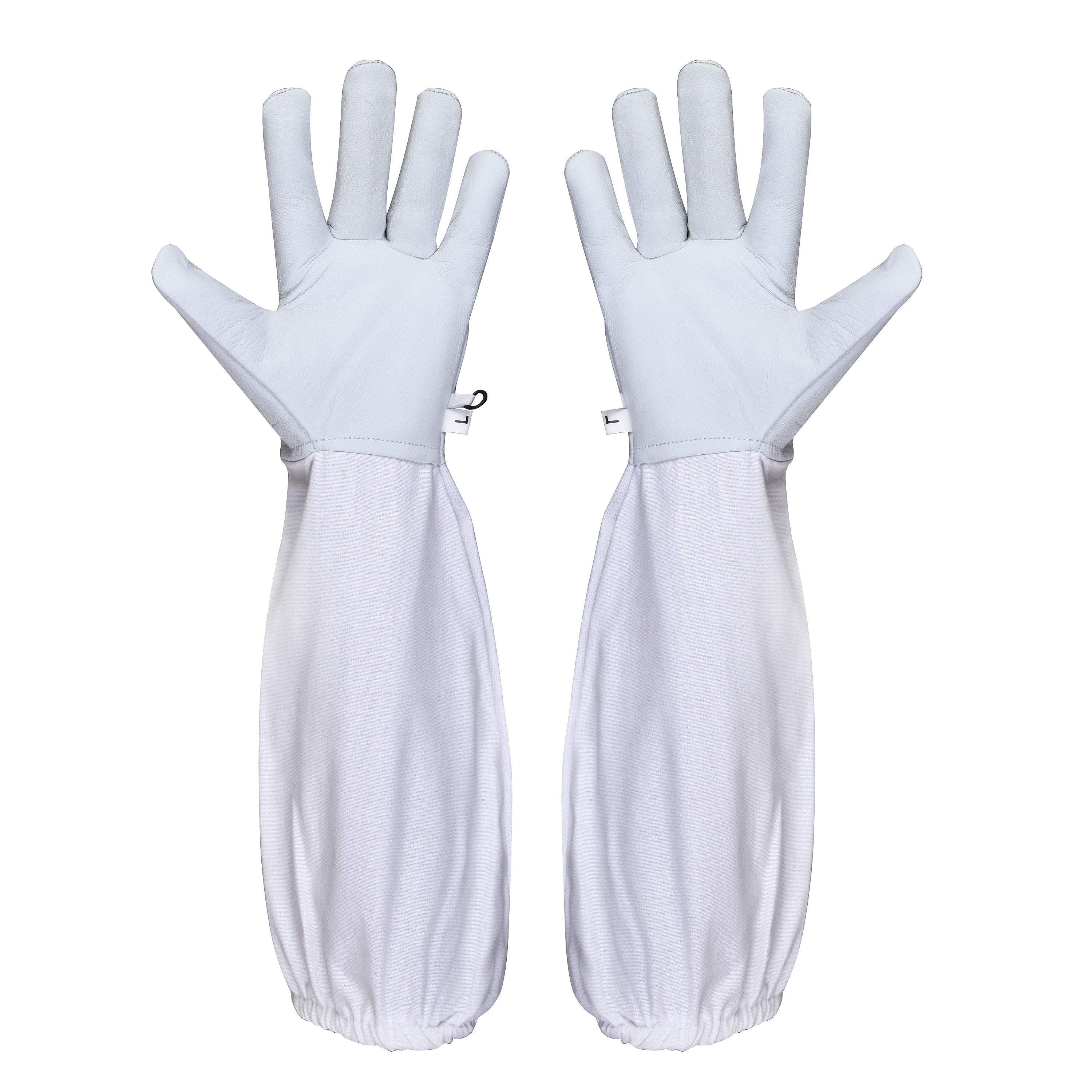 Goatskin Beekeeping Gloves with Extended Sleeves