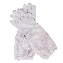 Goatskin Beekeeping Gloves with 3 Layers Ventilation 