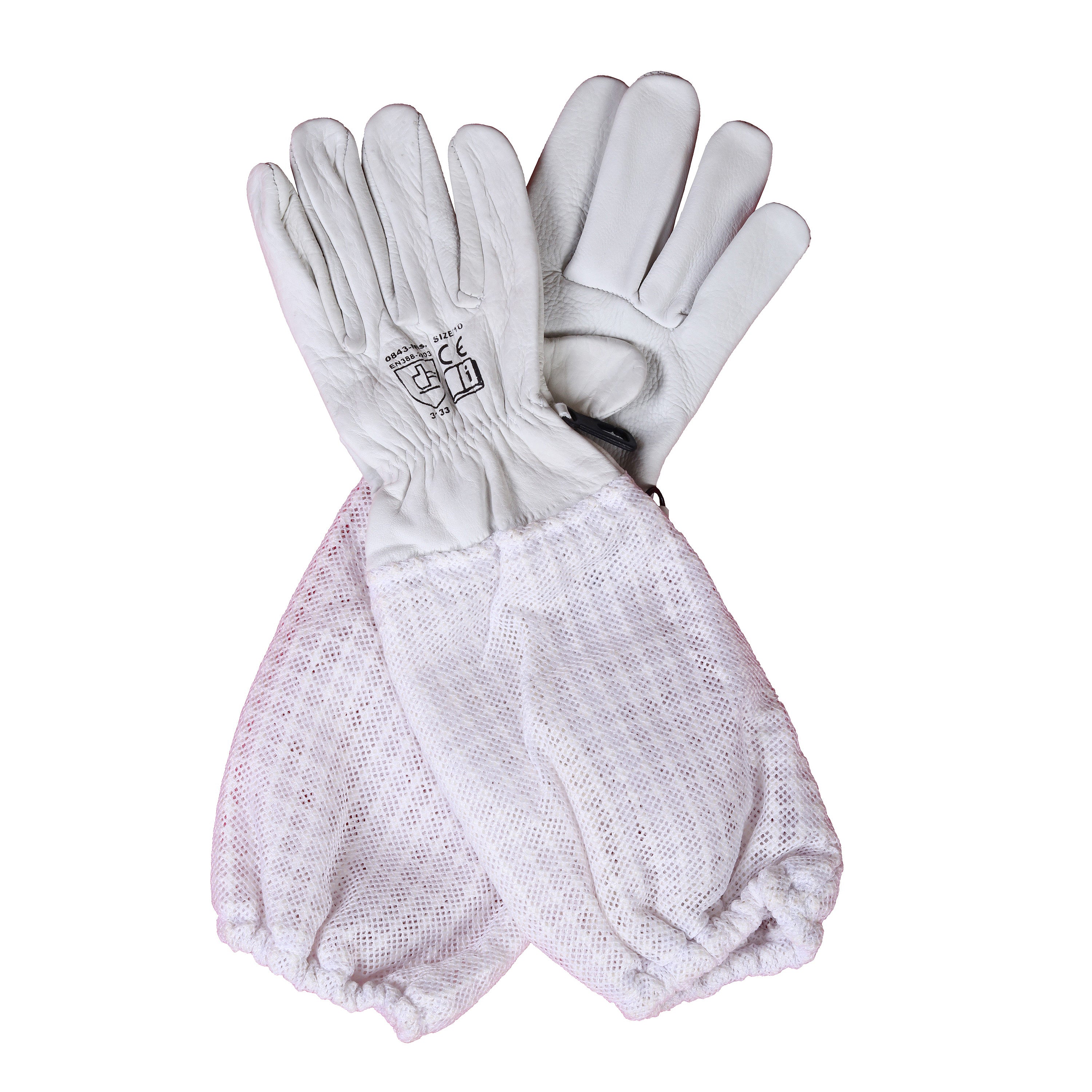 guanti apicoltore con polsino ventilato ergonomici