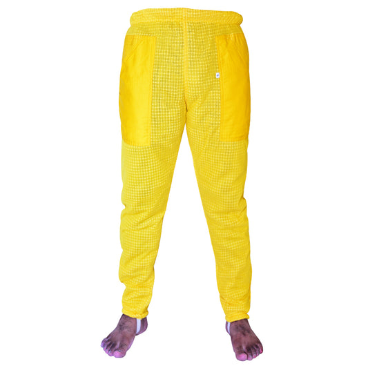 pantalone apicoltore giallo ventilato